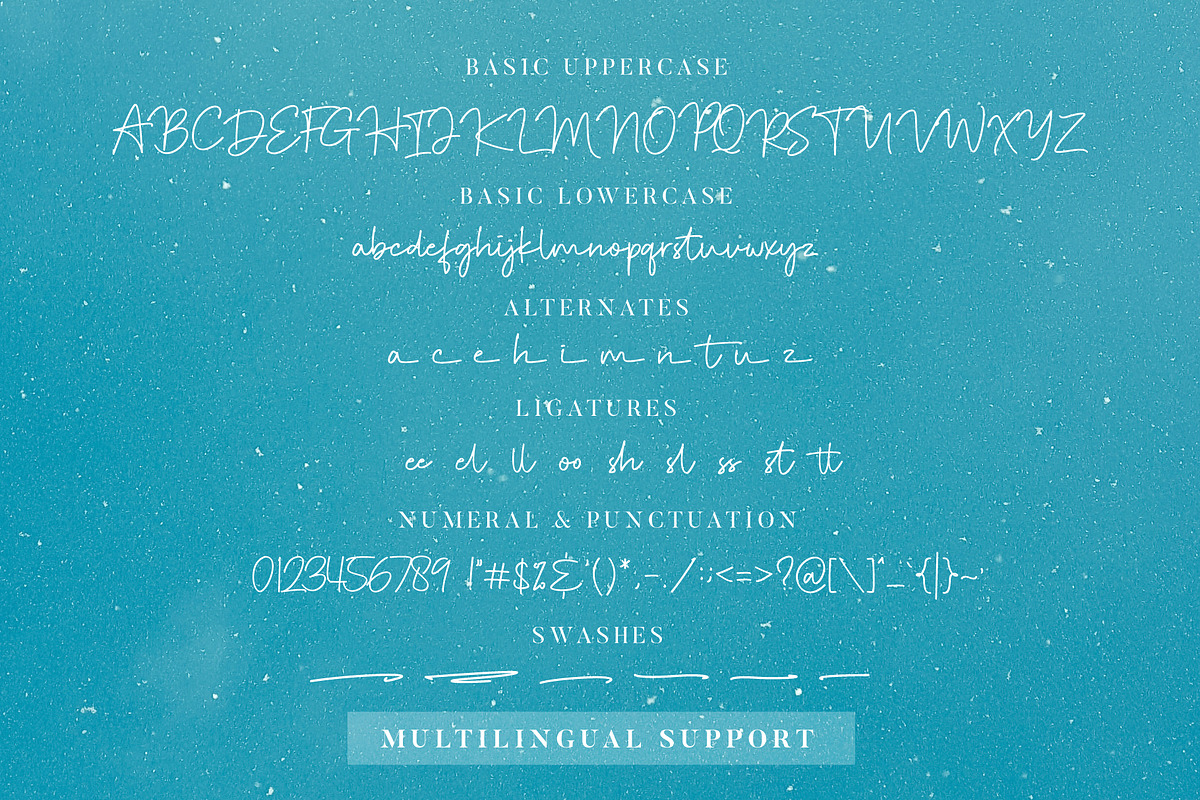 Starfight | Handwritten Font preview 7