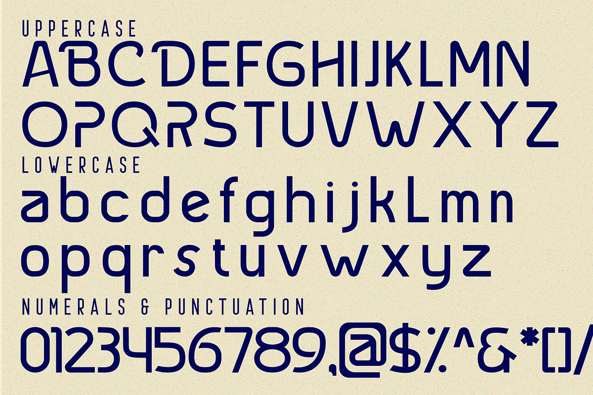 Rejecting Tradition Font, a Sans Serif Font by 177Studio (Photo 8 of 8)
