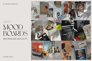 Moodboard Mockups, an Advertising Mockup by Promo Graphics (Thumbnail 1 of 7)