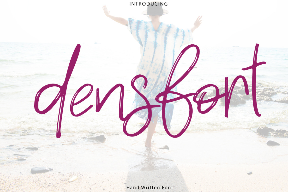 New! densfort | Handwritten Font