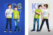 Mixed Kids T Shirt Mockups Vol3, a Shirt Mockup by Hi, Mock-Up! (Thumbnail 8 of 15)