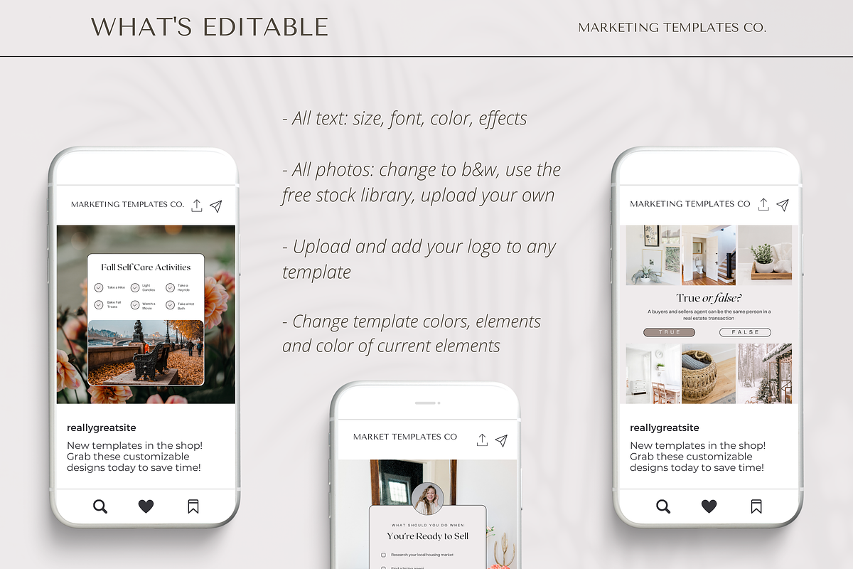 November Real Estate Instagram Posts, a Social Media Template by Marketing Templates Co. (Photo 9 of 9)