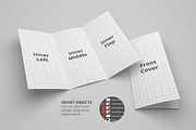 US Letter Trifold Brochure Mockup, a Print Template by Petr Stránský (Thumbnail 2 of 8)