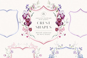 Mauve - Iris Floral Flower Design, a Decorative Illustration by Veris Studio (Thumbnail 11 of 17)