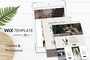 Wedding Photographer Website for Wix, a Shopify Template by Parrot Designs (Thumbnail 1 of 4)