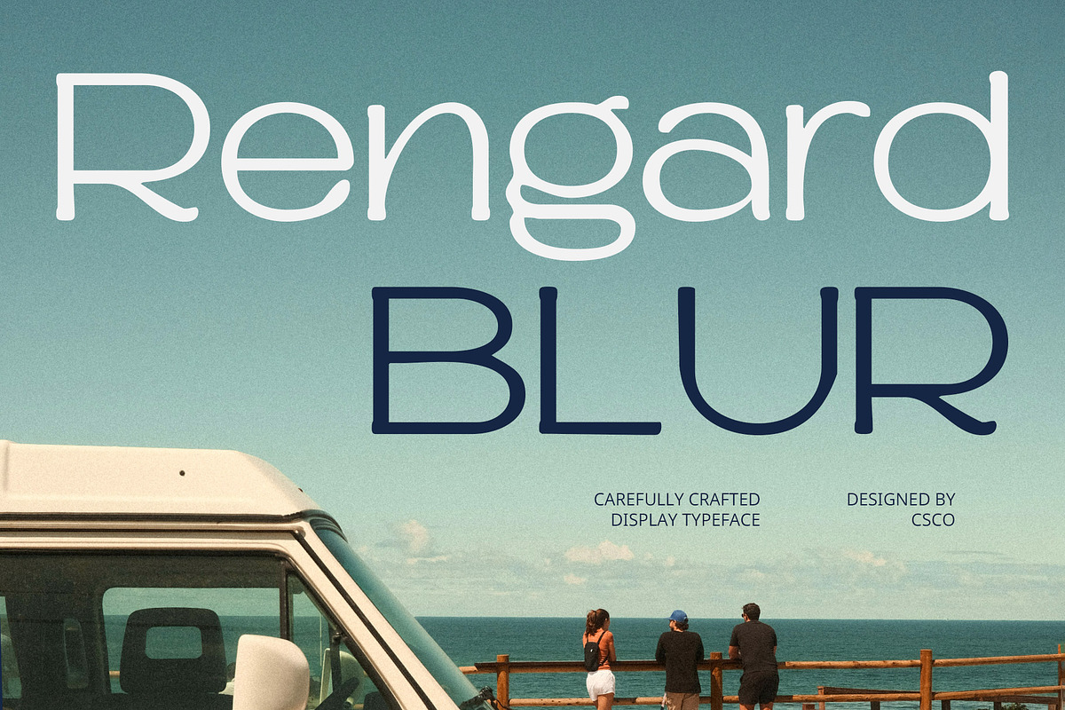Rengard Blur, a Serif Font by Craft Supply Co. (Photo 1 of 8)