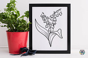 Birth Month Flowers Svg Bundle, an Object Graphic by HeyLenaArts (Thumbnail 9 of 9)