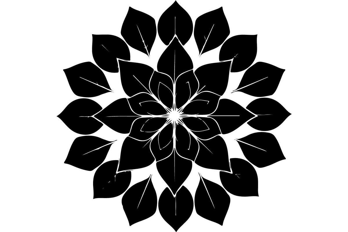 Ornamental Floral Mandala, an Object Graphic by Creativeshirt (Photo 14 of 14)