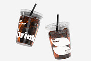 Transparent Cup Mockup, a Cups & Container Mockup by Unerispace (Thumbnail 2 of 5)