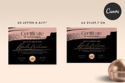 Certificate of Completion CANVA C004, a Marketing Template by Draca Design Co (Thumbnail 3 of 4)
