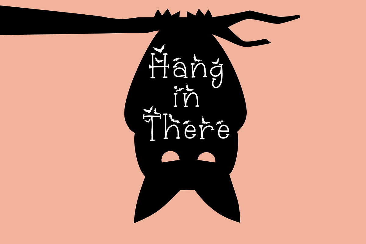 Batty Belfry Halloween Bats Font, a Serif Font by Dancing with Ink (Photo 6 of 24)