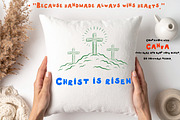 Easter Clipart Crucifixion of Jesus, a Decorative Illustration by Anada Arty (Thumbnail 4 of 6)