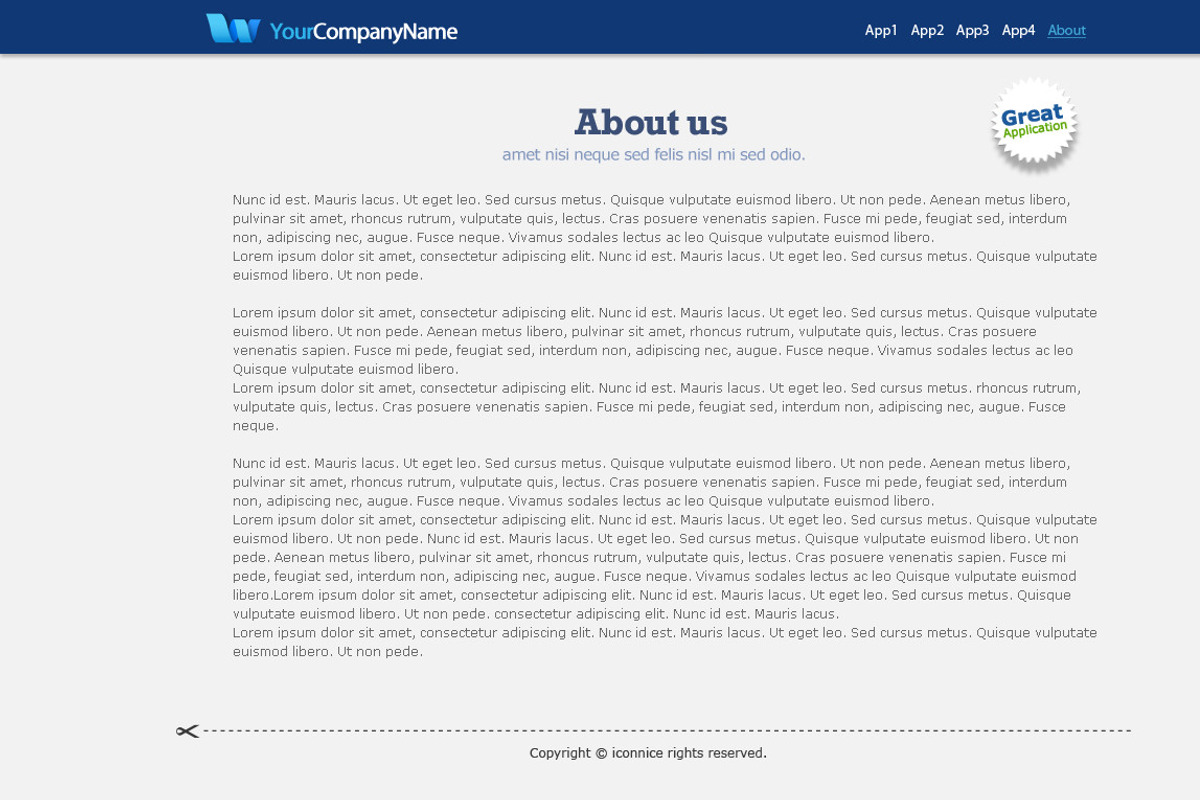 concise deliver results apps collect, an App Template by iconnice (Photo 5 of 5)