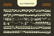 Revanzo – Reverse Contrast Font, a Sans Serif Font by Craft Supply Co. (Thumbnail 8 of 8)