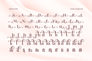 Sophia - Beauty Lovely Swash Font, a Serif Font by Sensatype (Thumbnail 8 of 12)