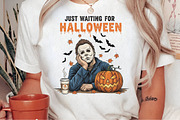 Just Waiting for Halloween PNG, an Illustration by Craft Nest (Thumbnail 2 of 6)