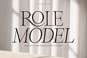 Role Model | Contemporary Serif, a Serif Font by Ef Studio (Thumbnail 1 of 13)
