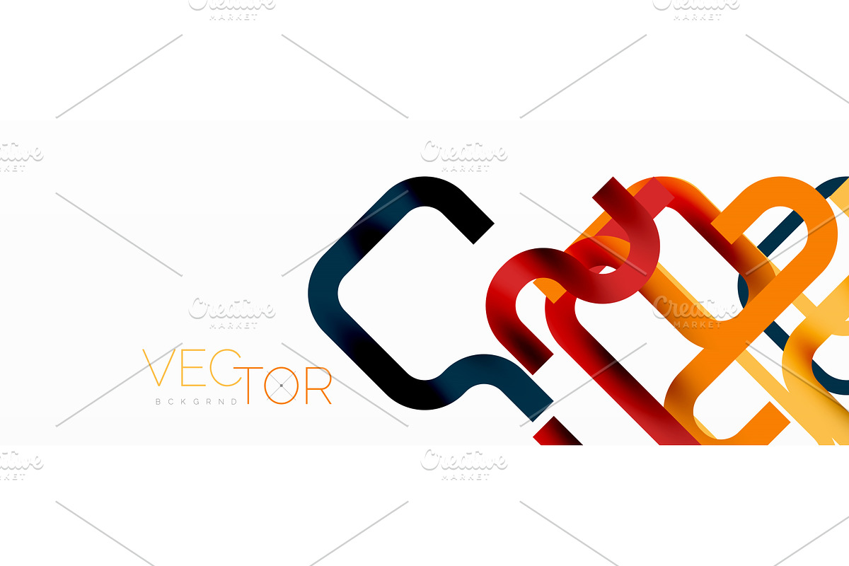 Wave lines minimal abstract, an Illustration by antishock