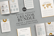 Digital Product Creator Canva Bundle, a Magazine Template by Studio Soluna (Thumbnail 1 of 33)