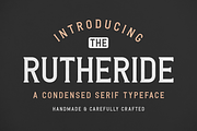 Rutheride, a Sans Serif Font by Hendra Pratama (Thumbnail 1 of 7)