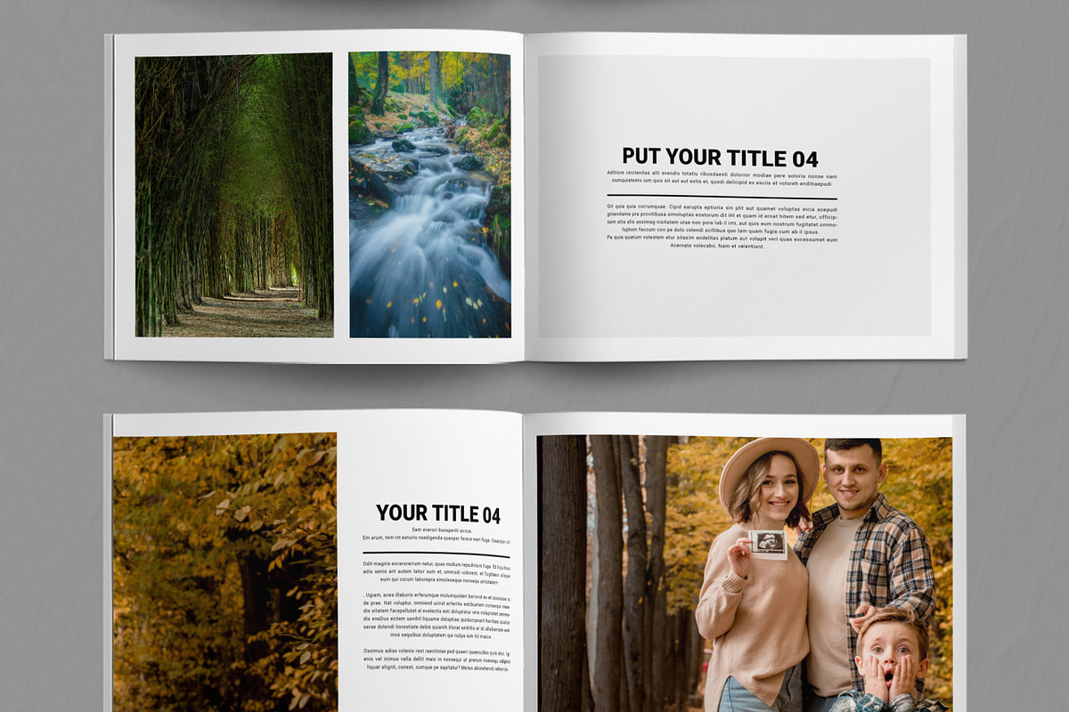 Photography Album Book Layout, a Magazine Template by ContestDesign (Photo 4 of 5)