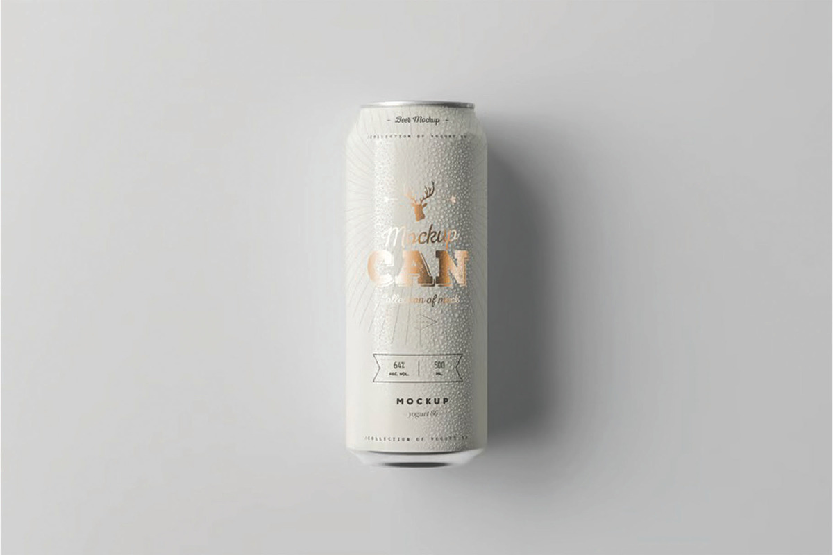 Soda Can Mockup Set, an Advertising Mockup by DesignRushMarket (Photo 3 of 14)