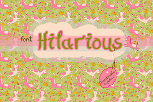Hilarious font