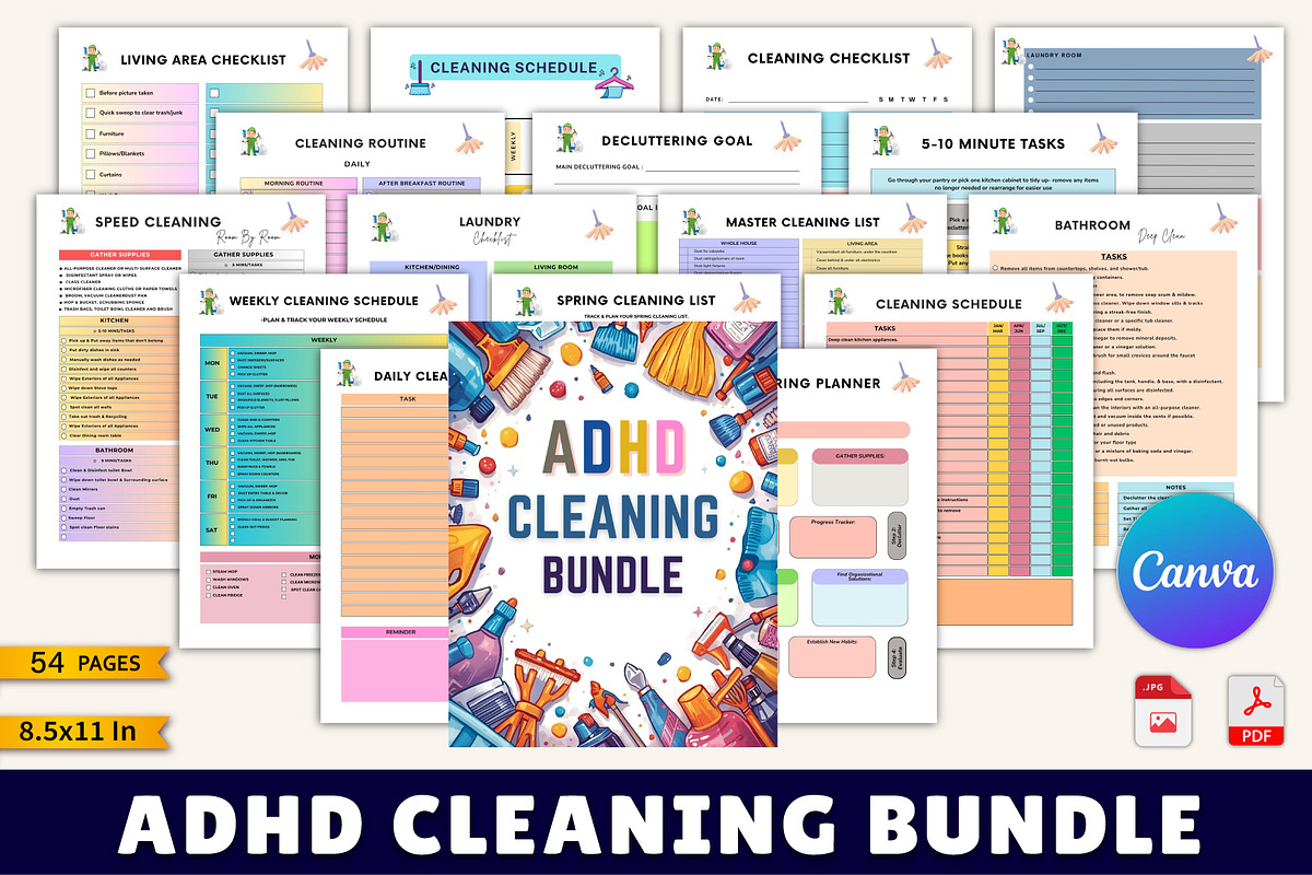 ADHD Cleaning Bundle