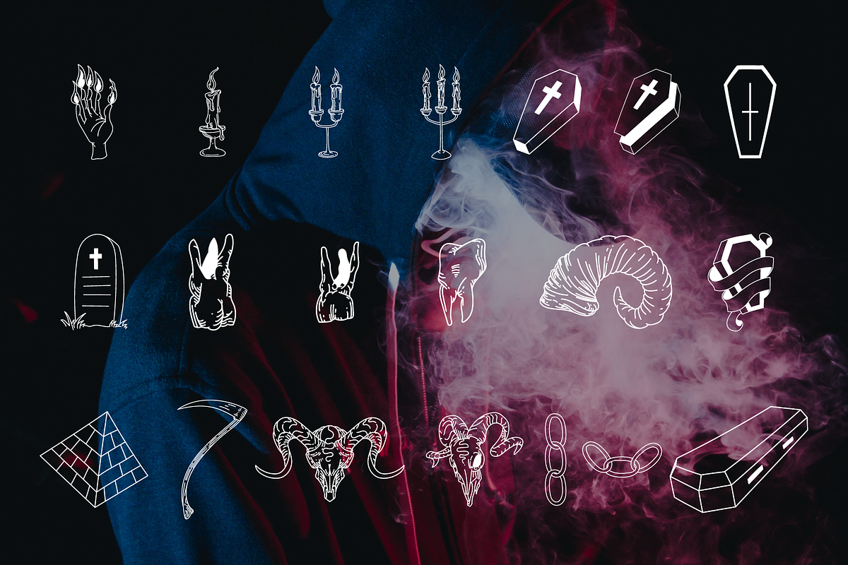 Occult Illustrations Set, an Illustration by Inkwell Supply Co (Photo 2 of 10)