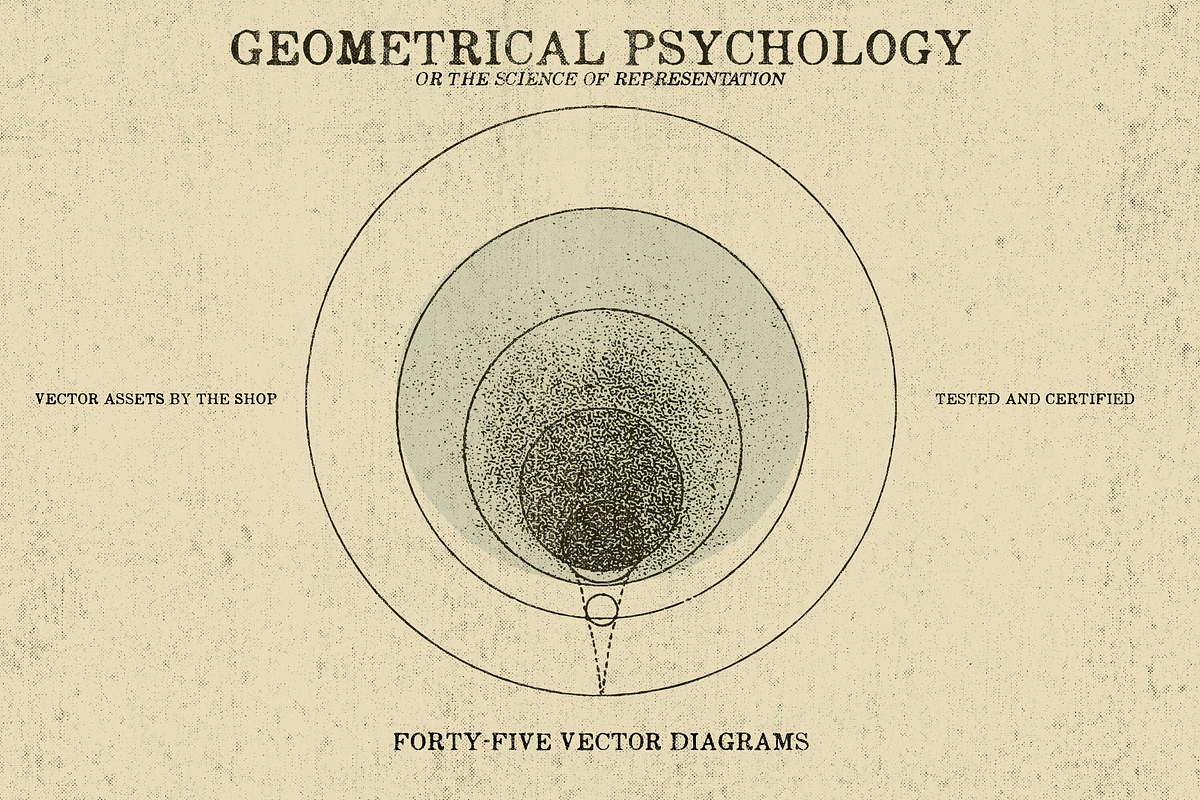 Geometrical psychology diagrams, an Object Graphic by The Shop (Photo 7 of 12)