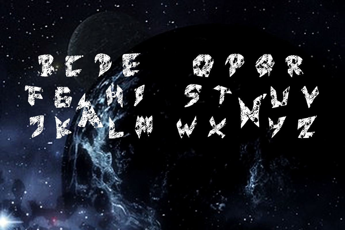 Penthara Font preview 2