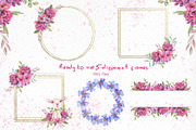 Watercolor Day with little Lambs, an Illustration by TanataDesign (Thumbnail 6 of 11)