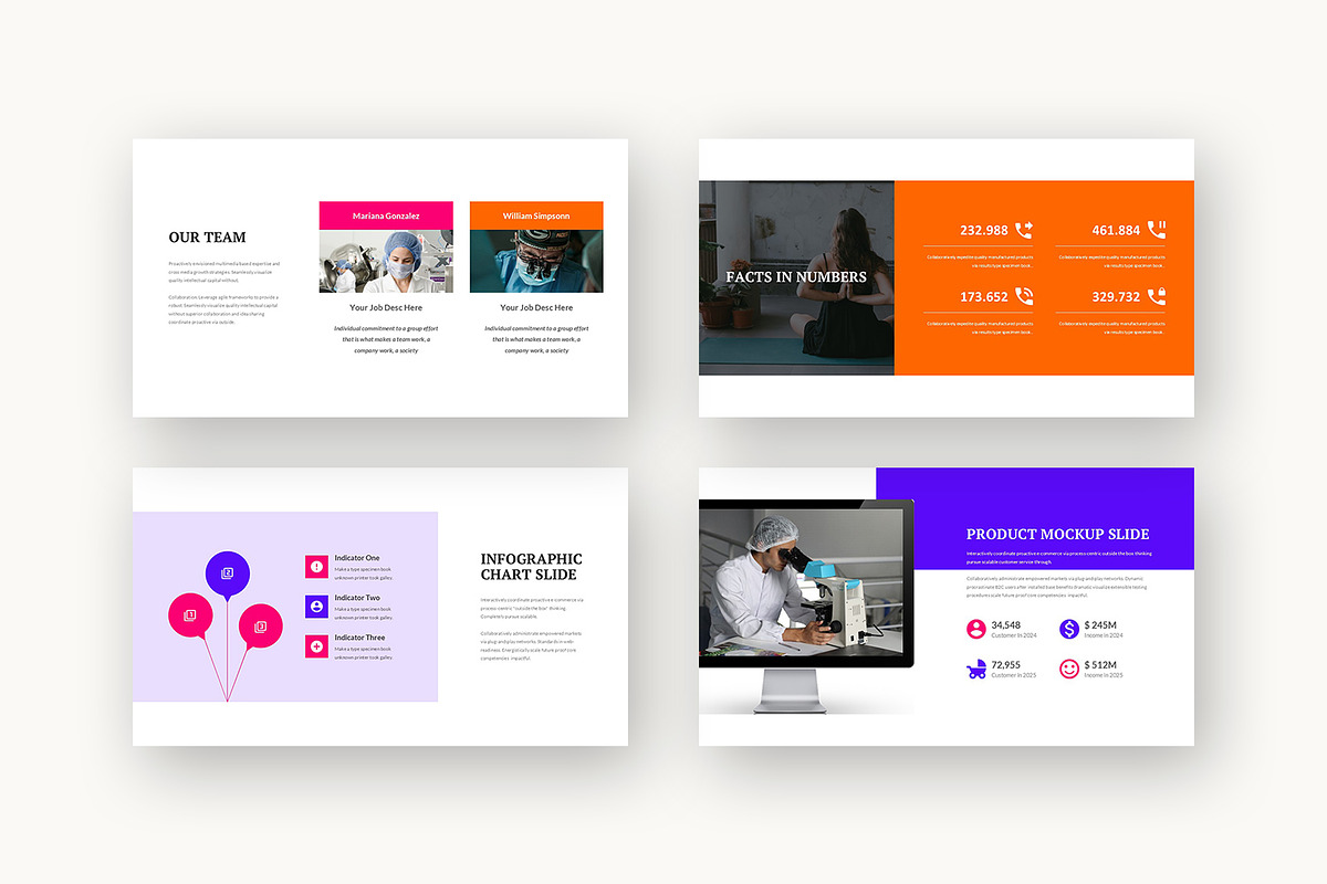 Quo : Health Care Plan Google Slides, a Presentation Template by Punkl Camp (Photo 5 of 16)