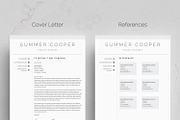 Word Resume & Cover Letter Template, a Resume Template by DemeDesign (Thumbnail 4 of 6)