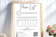 Permanent Jewelry Price List Sign, a Print Template by MondaySpark (Thumbnail 9 of 9)