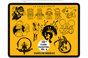 Classic Characters Vol.8 - Stamp Set