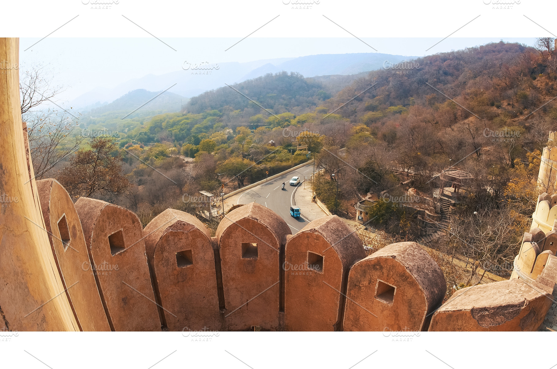 Jaipur, Rajasthan, India. Fortress, an Architecture Photo by Our Amazing World
