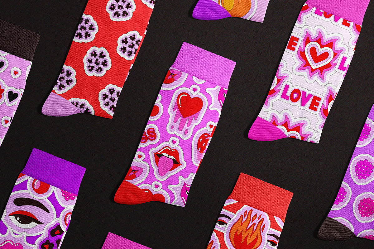 Passion - Bright Love Collection, a Decorative Illustration by Leila Divine (Photo 12 of 13)