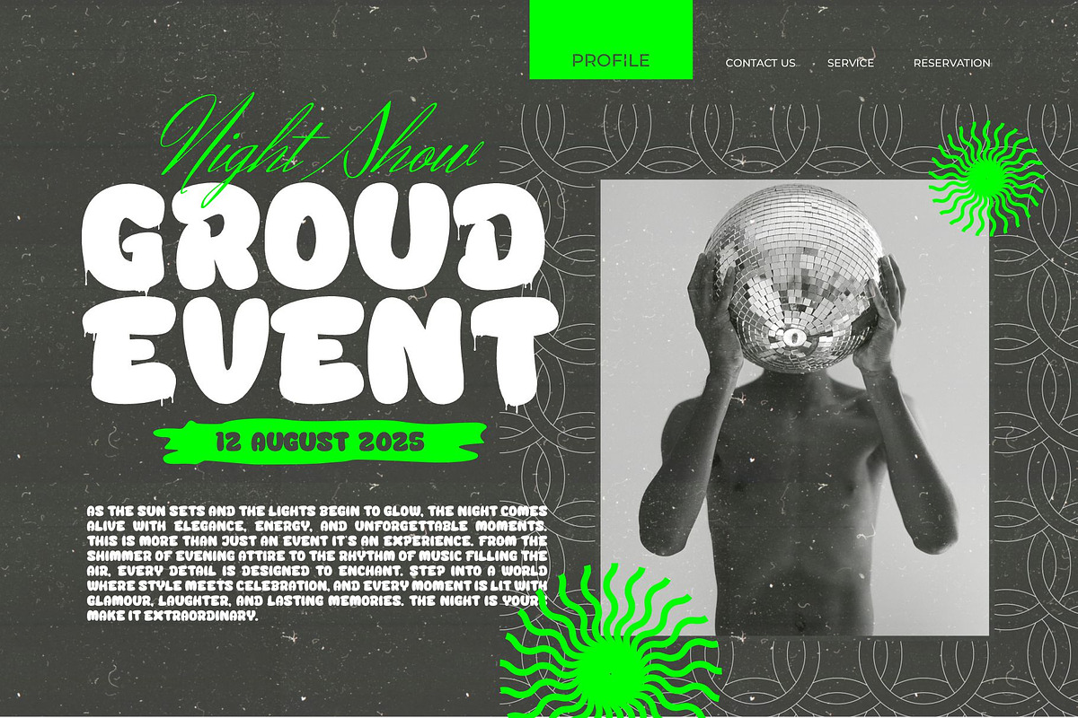 Renos Boxe || Grafity Display Font, a Handwritten Font by Ermedia Studio (Photo 4 of 10)