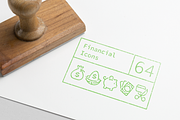 Finance Icons — Pixi Line, an Outline Icon by Scott Dunlap (Thumbnail 8 of 9)