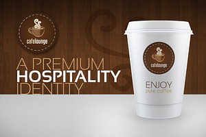 RW Cafe Lounge Hospitality Identity