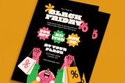 Black Friday Sale Event Flyer, a Flyer Template by Guuver (Thumbnail 3 of 3)