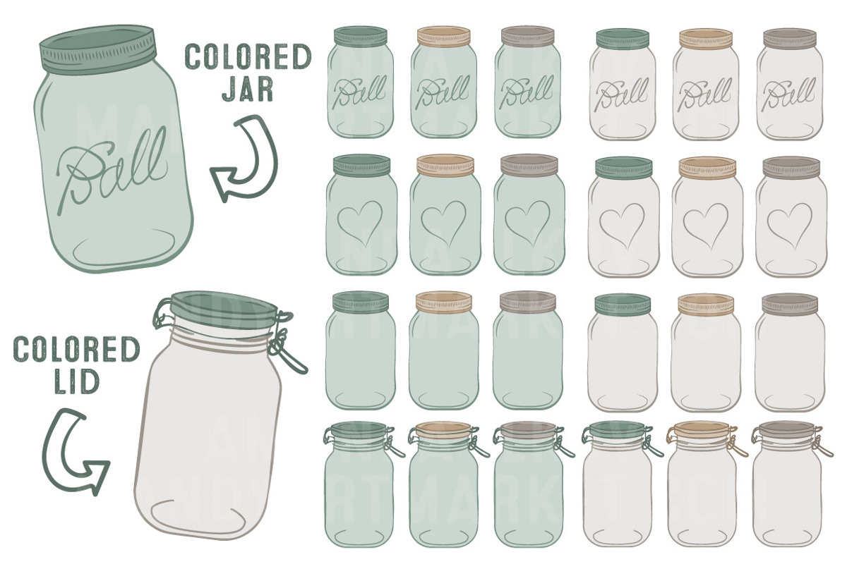 Hemlock Jar Vectors & Clipart, an Illustration by Amanda Ilkov (Photo 2 of 4)