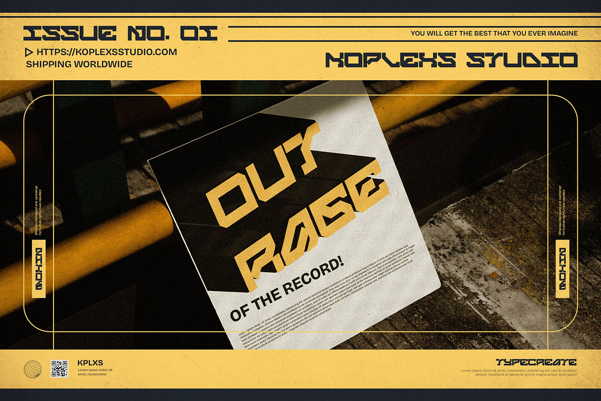 Moxin - Futuristic Font, a Font by Koplexs Studio (Photo 10 of 10)