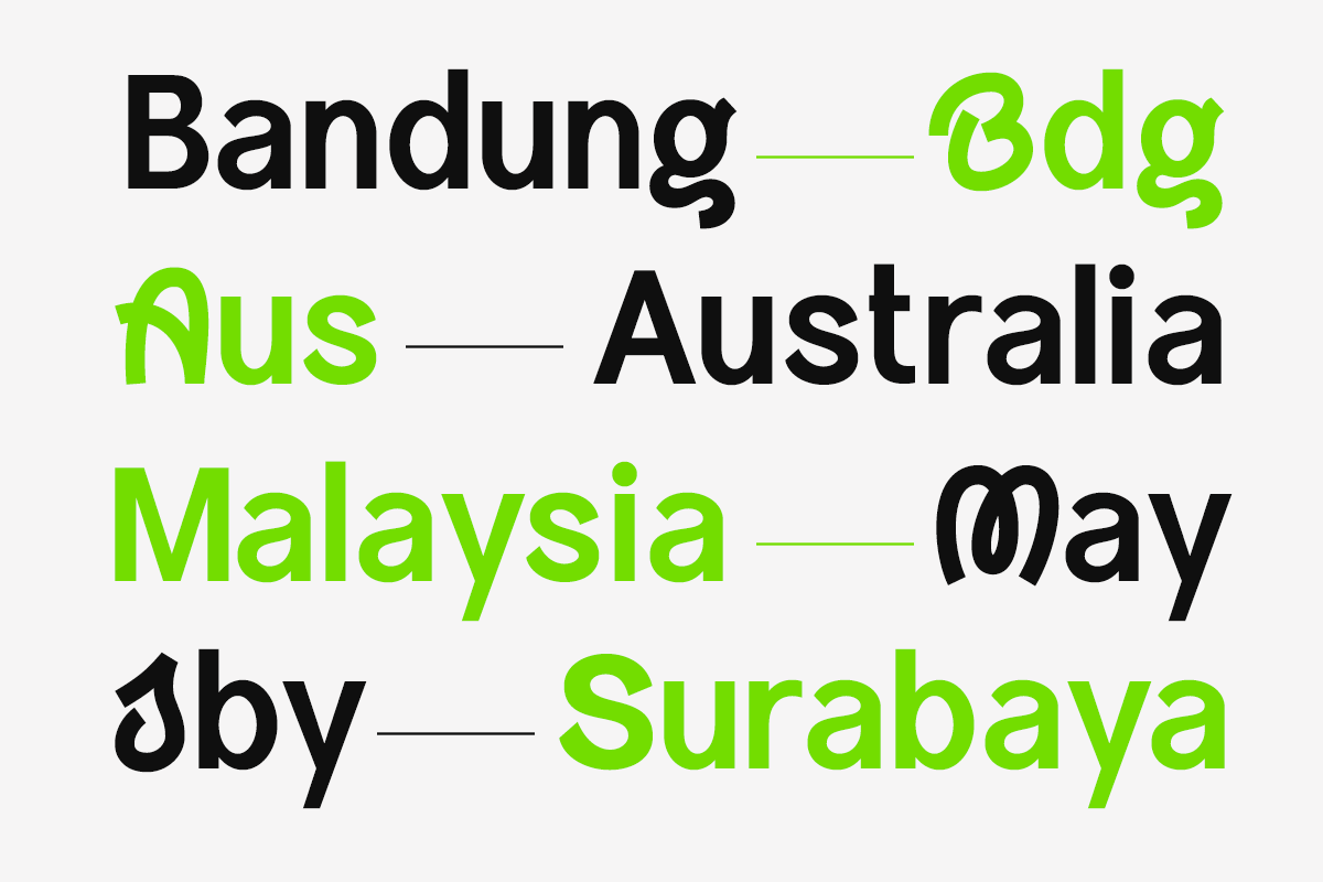 Quirckfy - Unique Sans Font, a Sans Serif Font by RagamKata (Photo 6 of 12)