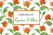 Collection of floral patterns, a Pattern Graphic by made by Tanya (Thumbnail 1 of 4)