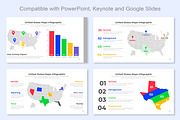 USA Maps Infographic Template, a Presentation Template by Mighty-Slide (Thumbnail 2 of 7)