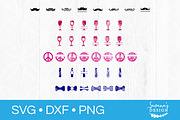 Monogram SVG Cut File Bundle, an Illustration by SavanasDesign (Thumbnail 6 of 9)