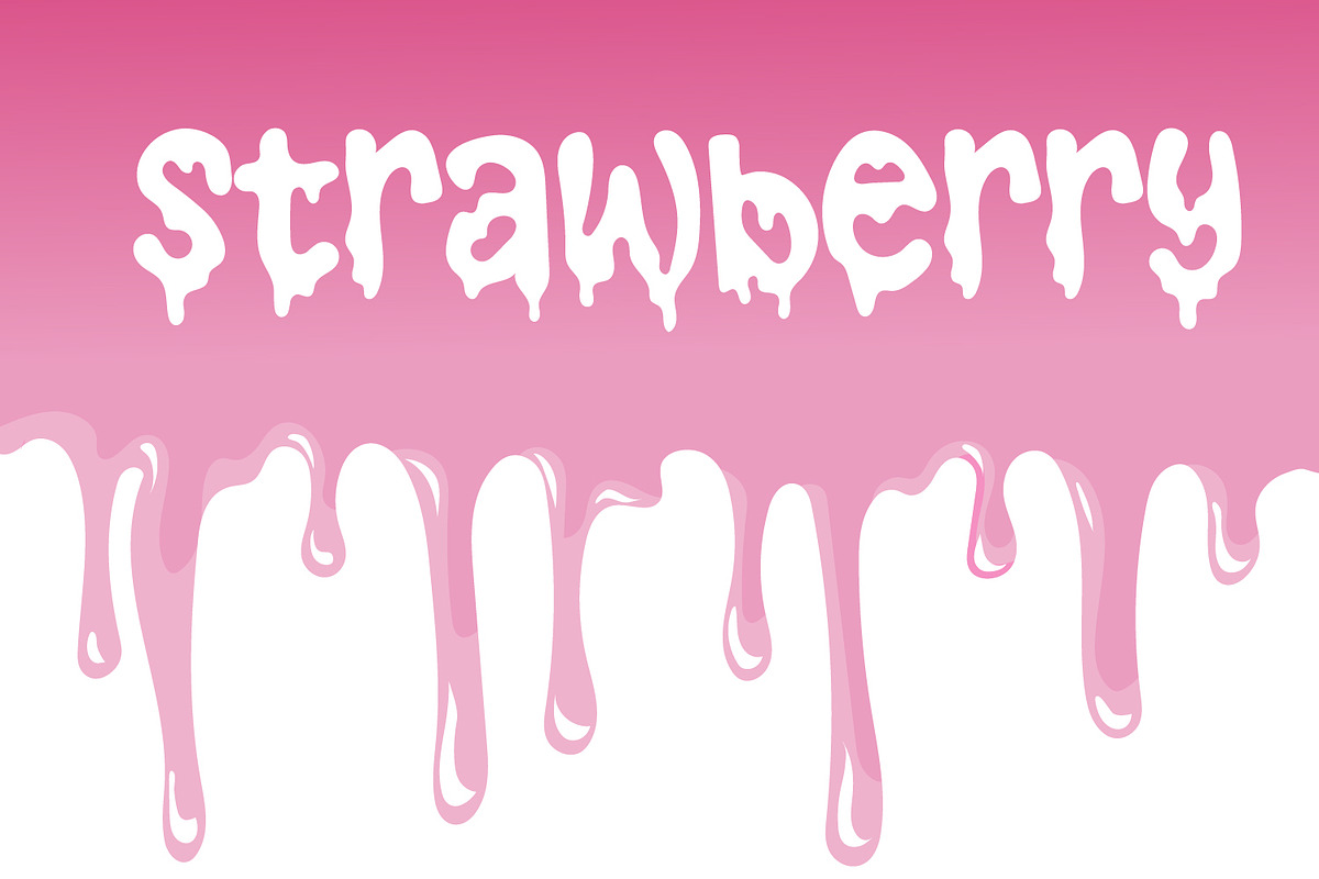 Melting, a Font by Rashdrawn (Photo 4 of 6)