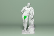 DIY Farnese Hercules 3D template, a Templates & Theme by PolyFish (Thumbnail 8 of 8)